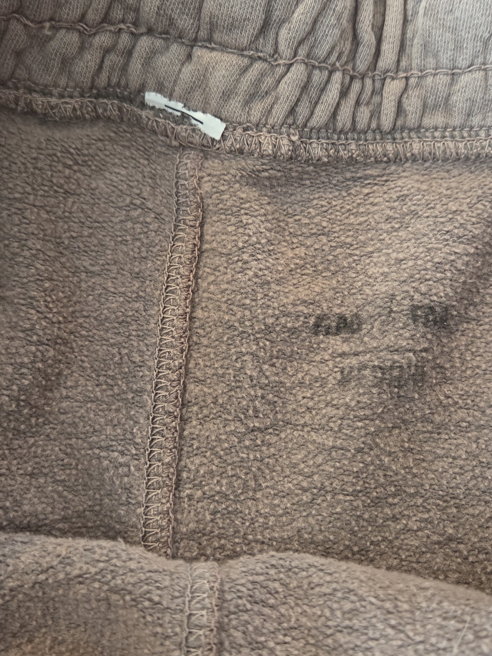 FGFL Graphic Sweatpants – Spiritual Streetwear Joggers Purple Grayish Color - Picture 6 of 9